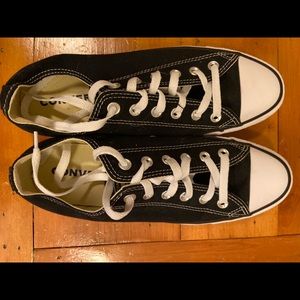 Converse shoes worn once.